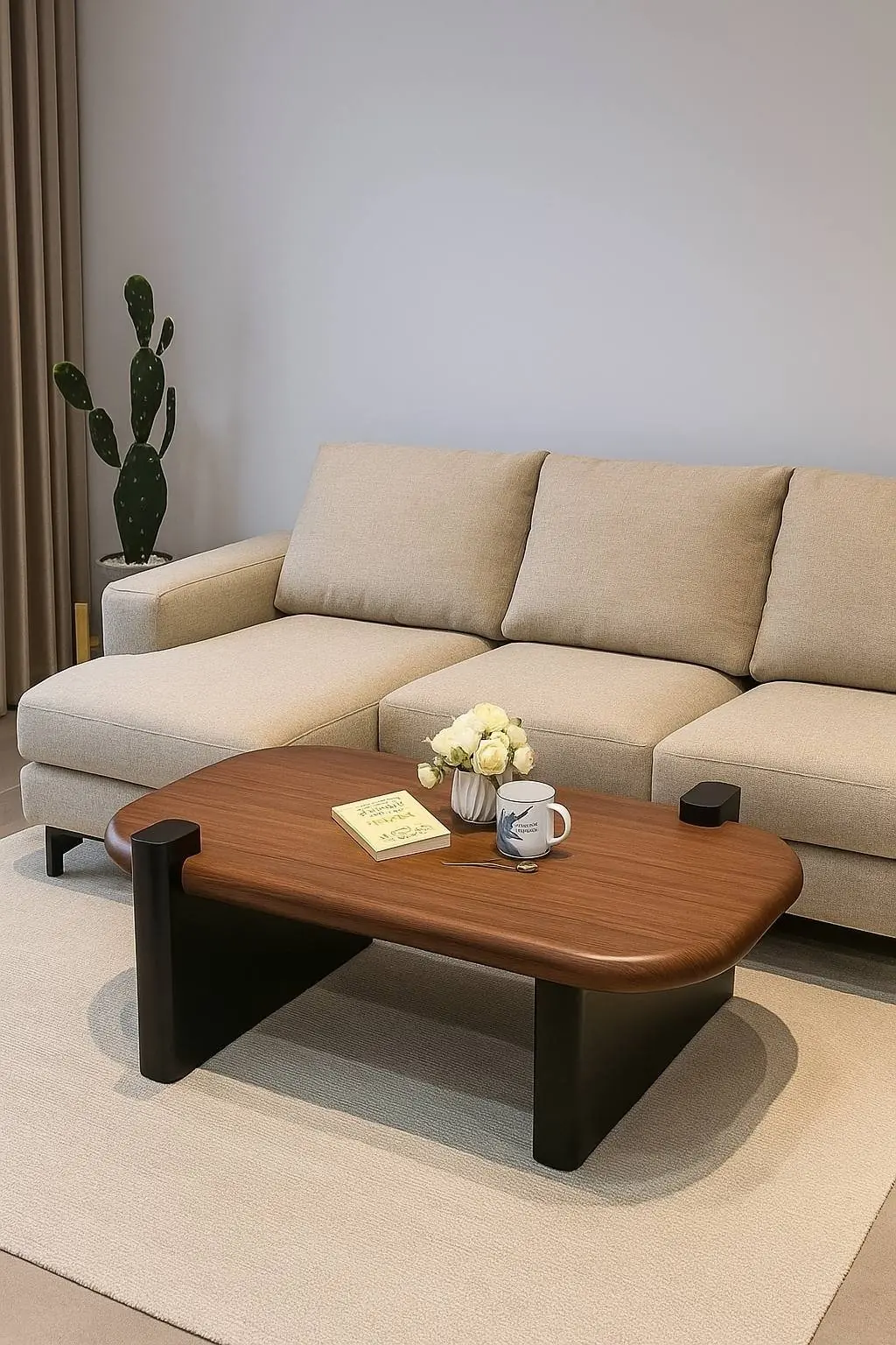 Bàn Trà Gỗ Cao Cấp Hiện Đại Thanh Lịch